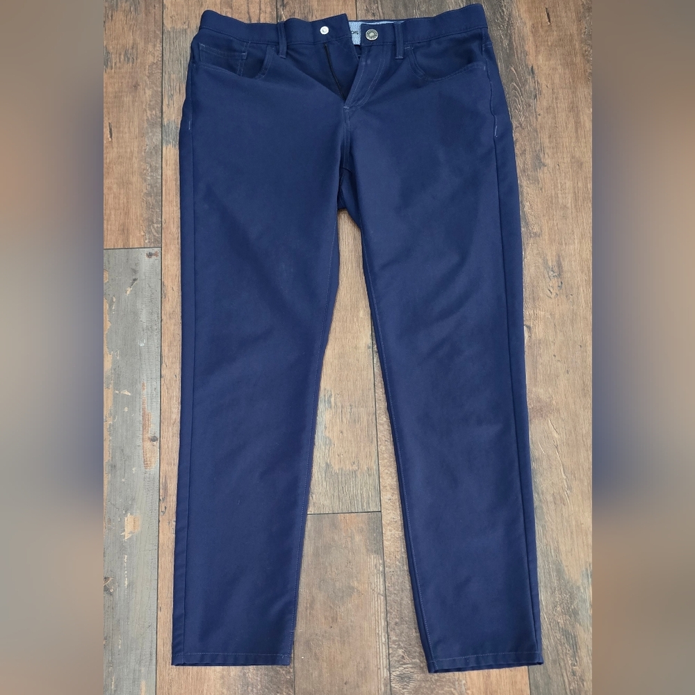 Bonobos Men's Golf Pants 31x30 Slim Taper Navy